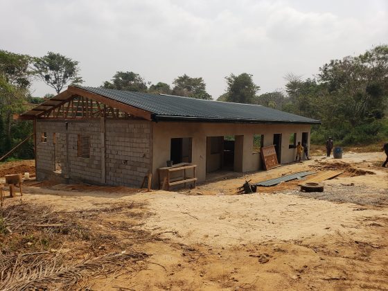 Construction de la Case Communautaire de LIKOUND NDOGMONGO
